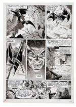 "DRACULA LIVES!" MARVEL COMICS MAGAZINE ORIGINAL ART PAGES.