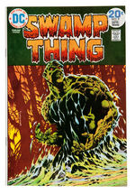 BERNIE WRIGHTSON "SWAMP THING" COMIC BOOK PAGE ORIGINAL ART.