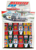 “FRICTION POWERED ASSORTED CAR” COMPLETE DISPLAY BOX.