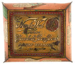 "THE NEWLY-WED DELICIOUS CHOCOLATE BON BONS" NEWLYWEDS CANDY TIN.