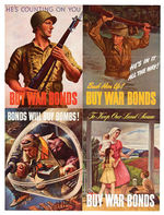 “BUY WAR BONDS” ABBOTT LABORATORIES WORLD WAR II PROMOTIONAL BROCHURES.