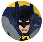BATMAN LIMITED EDITION CHARGER BY BRENDA WHITE AND JESSE RHODES.