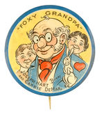 "FOXY GRANDPA" CHOICE COLOR THEATRICAL TEXT VARIETY.