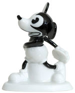 MICKEY MOUSE THROWING DISCUS PORCELAIN FIGURINE BY ROSENTHAL.