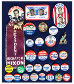NIXON 1960 COLLECTION OF 29 ITEMS INCLUDING 4 JUGATES.