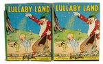 "LULLABY LAND" RARE ENGLISH HARDCOVER WITH DUST JACKET.