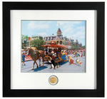 “TOONTOWN PARTY TROLLEY” LIMITED EDITION FRAMED PIN SET.