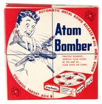 "ATOM BOMBER" BOXED TOY PLANE.