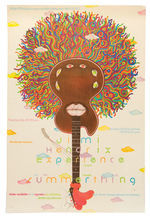 “JIMI HENDRIX EXPERIENCE” PSYCHEDELIC SUMMERTHING CONCERT POSTER.