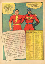 “CAPTAIN MIDNIGHT” FIRST ISSUE COMIC BOOK WITH CAPTAIN MARVEL COVER.