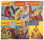 “TARZAN ADVENTURES” ENGLISH COMIC BOOK LOT.