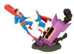 "SUPERMAN AND SUPERGIRL - INTRODUCING:  THE SUPERGIRL FROM KRYPTON!" STATUE.