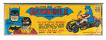 “OFFICIAL BATMAN AND ROBIN BATMOBILE RIDER” BOXED CHILD’S RIDING TOY.