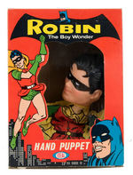 RARE BOXED "ROBIN" HAND PUPPET BY IDEAL.