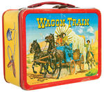 “WAGON TRAIN” METAL LUNCHBOX.