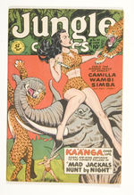 JUNGLE COMICS #114 JUNE 1949 FICTION HOUSE MAGAZINES.