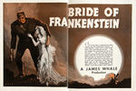 UNIVERSAL 1934-1935 EXHIBITOR’S BOOK WITH BRIDE OF FRANKENSTEIN CONTENT.