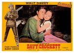 "DAVY CROCKETT" EXCEPTIONALLY LARGE  LOBBY CARD SET FOR ITALIAN RE-RELEASE.