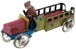 OPEN TRUCK TIN LITHO PENNY TOY.