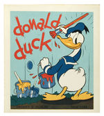 "DONALD DUCK" HIGH GRADE HARDCOVER BOOK WITH DUST JACKET.