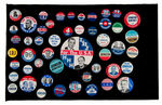 LYNDON JOHNSON INSTANT COLLECTION OF 48 BUTTONS.