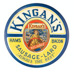 "KINGAN'S RELIABLE" MEAT PRODUCTS MIRROR.