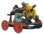 BARNEY GOOGLE AND SPARK PLUG SCOOTER RACE PULL TOY.
