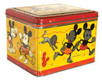 MICKEY MOUSE LARGE SWISS TIN.