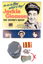 "JACKIE GLEASON BUS DRIVER'S OUTFIT" BOXED SET.