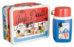 "YANKEE DOODLES" METAL LUNCHBOX WITH THERMOS.