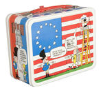 "YANKEE DOODLES" METAL LUNCHBOX WITH THERMOS.