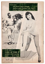 BETTIE PAGE TRIO INCLUDING LP & FIRST ISSUE MAGAZINE.