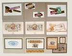 EXTENSIVE FOREIGN CIGAR BOX LABEL LOT.