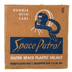 “SPACE PATROL OUTER SPACE PLASTIC HELMET” BOXED STORE VARIETY.