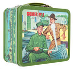 "GOMER PYLE USMC" METAL LUNCH BOX WITH THERMOS.