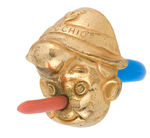 PINOCCHIO TELL THE TRUTH 1953 PREMIUM RING WITH ‘GROWING’ NOSE.
