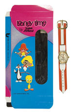 SYLVESTER "LOONEY TIME"SAMPLE WRIST WATCH WITH UNUSED PACKAGING.