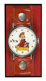 "BUSTER BROWN" WRIST WATCH BOXED.