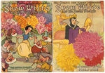 "SNOW WHITE AND THE SEVEN DWARFS" RARE SEED PACKET PAIR.