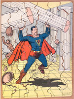“SUPERMAN SIX PICTURE PUZZLES” RARE BOXED SET.