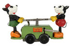 SUPERIOR EXAMPLE "LIONEL MICKEY MOUSE HAND CAR" CLASSIC 1930s TOY WITH BOX.