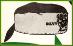 "DAVY CROCKETT HAT" / GET UP PREMIUM STORE SIGN.