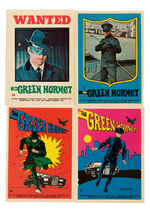 "THE GREEN HORNET STICKERS" LOT WITH BOX.