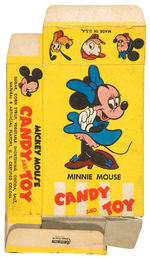 "MICKEY MOUSE CANDY & TOY" BOXES.