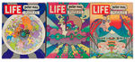 PETER MAX "LIFE" EXTENSIVE PUZZLE LOT.