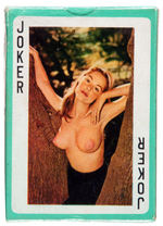 "HONEY BRAND" COMPLETE BOXED PIN-UP CARD DECK INC. PAGE & WEBBER.
