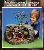"MASTERS OF THE UNIVERSE - THE EVIL HORDE FRIGHT ZONE" BOXED PLAYSET.