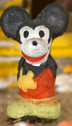 MICKEY MOUSE AND HOUSE CHRISTMAS DECORATION.