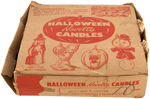 "HALLOWEEN & THANKSGIVING NOVELTY CANDLES" FULL DISPLAY BOX PAIR.
