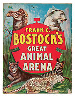 "FRANK C. BOSTOCK'S GRAND ZOOLOGICAL CONGRESS AND TRAINED WILD ANIMAL ARENA" PAN-AM EXPO PROGRAM.